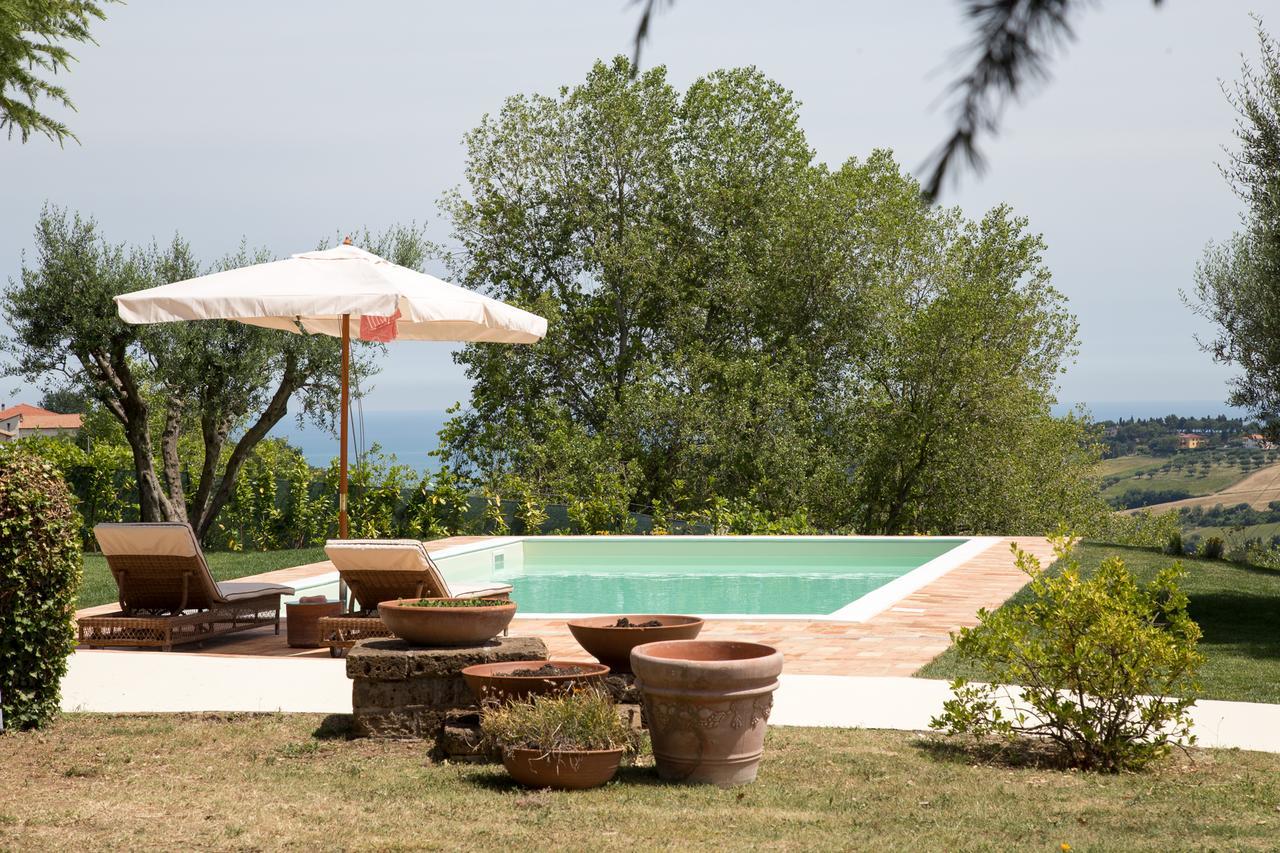 Villa Tergi Luxury Marche Monte Canepino Esterno foto