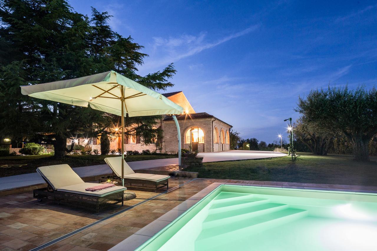 Villa Tergi Luxury Marche Monte Canepino Esterno foto